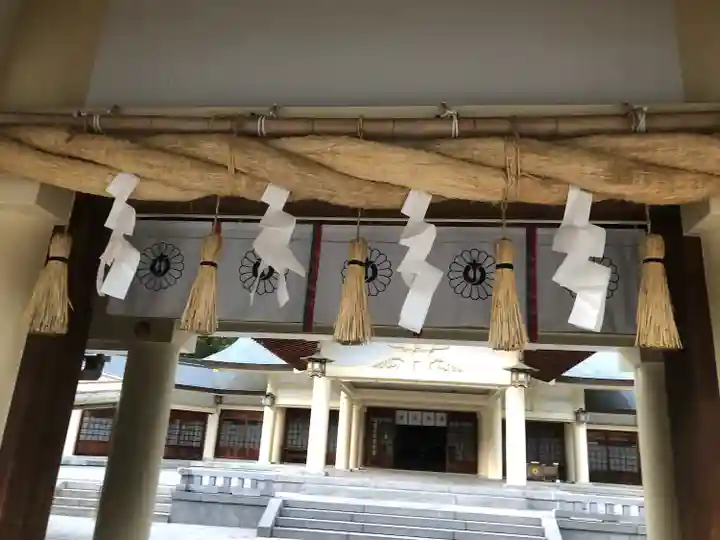 愛知縣護國神社の本殿・本堂