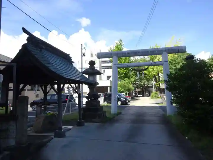 阿邪訶根神社の周辺