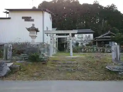 秋葉社の鳥居