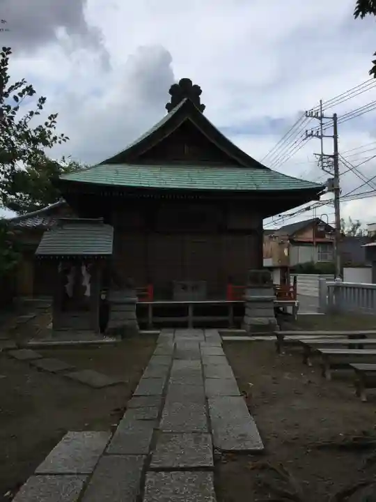 水海道諏訪神社の本殿・本堂