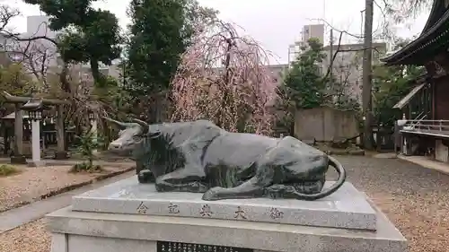 布多天神社の狛犬