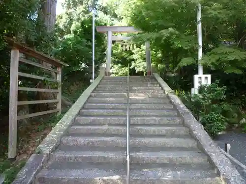 宇賀多神社の鳥居