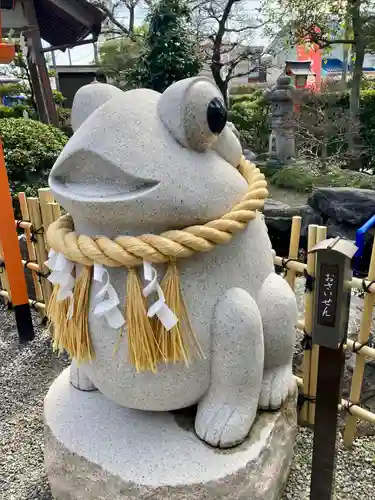 尾張猿田彦神社の狛犬