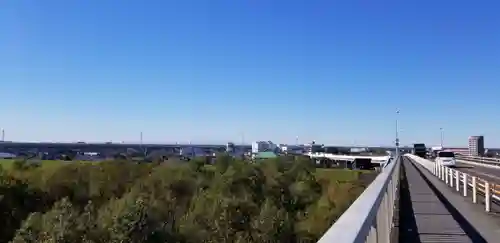 鵜森稲荷神社の周辺