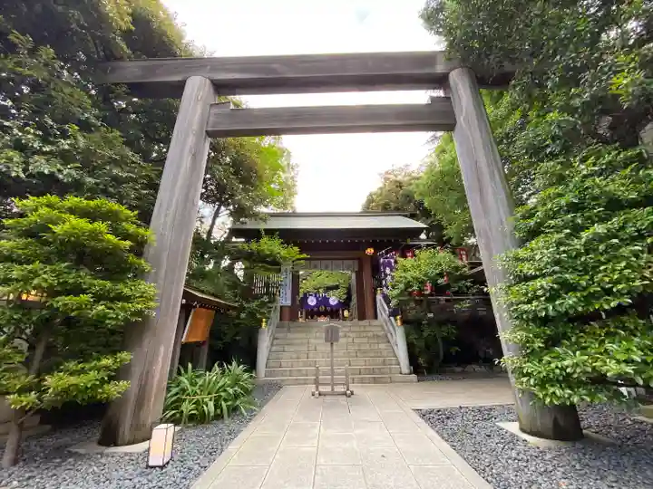 東京大神宮の鳥居