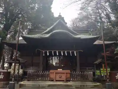 谷保天満宮の本殿・本堂