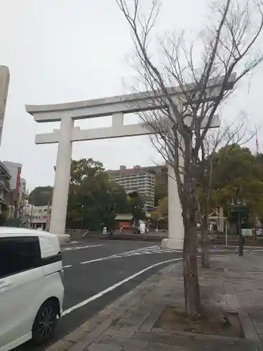 照國神社の鳥居