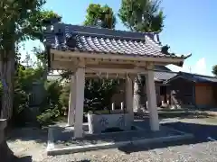 白山神社の手水