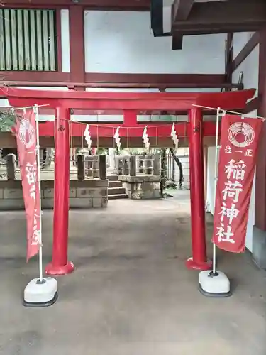 瀬田玉川神社の鳥居