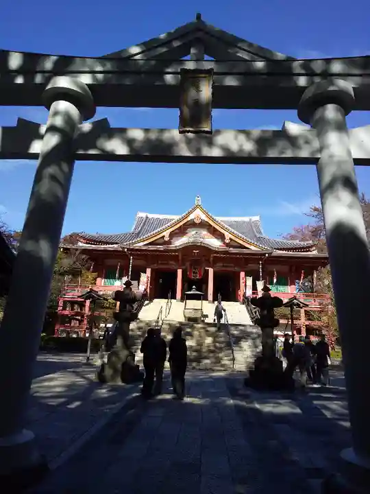 瀧泉寺(目黒不動尊)の鳥居