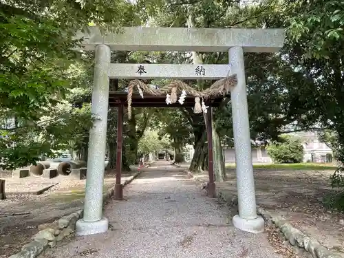 川併神社の鳥居