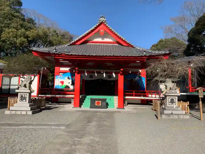 米之宮浅間神社の本殿・本堂