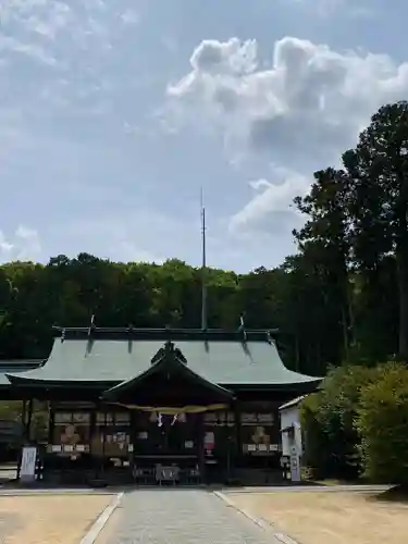 安仁神社の本殿・本堂