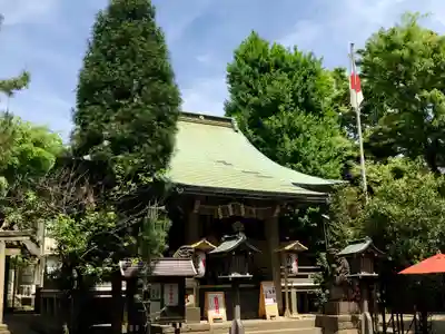 上目黒氷川神社の本殿・本堂