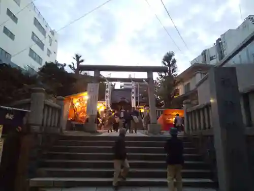 諏訪神社の鳥居