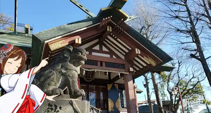 上小松天祖神社の本殿・本堂