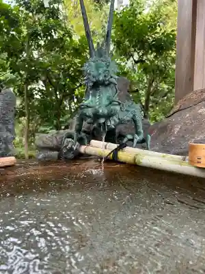 白山宮の手水舎