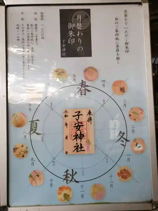 子安神社の御朱印