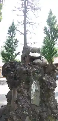 お三の宮日枝神社の狛犬