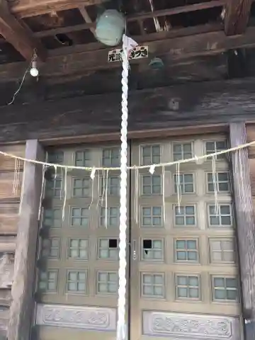 久伊豆社の本殿・本堂