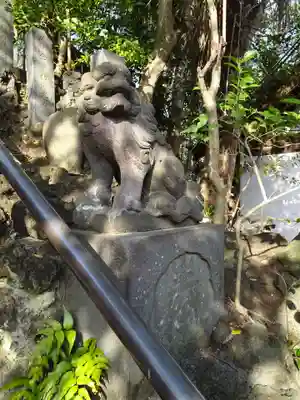 篠崎浅間神社の狛犬