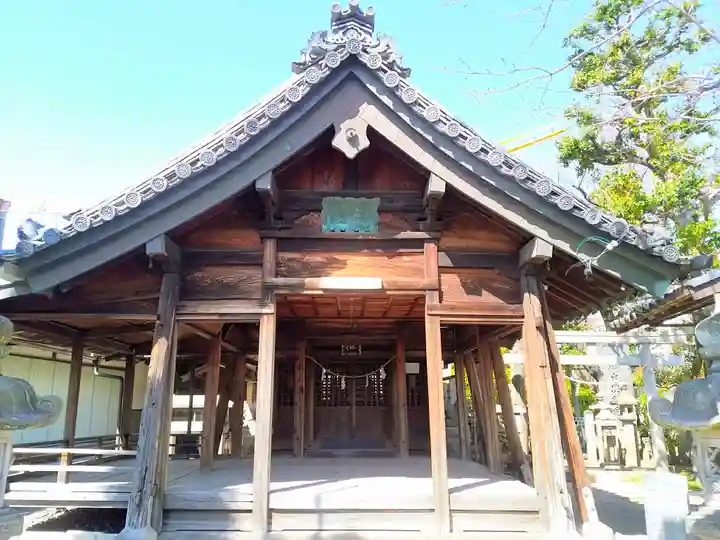 神明社(南押切神明社)の本殿・本堂