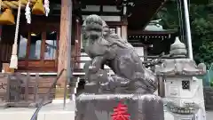 長津田王子神社の狛犬