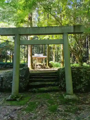 十五社神社の鳥居