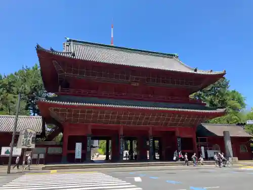 増上寺の山門・神門