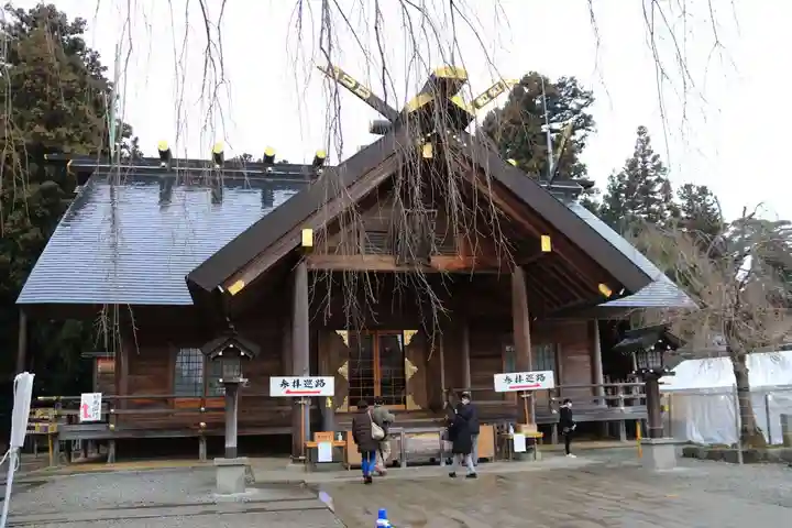 開成山大神宮の本殿・本堂