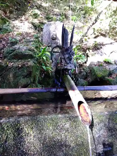 石山寺の手水舎