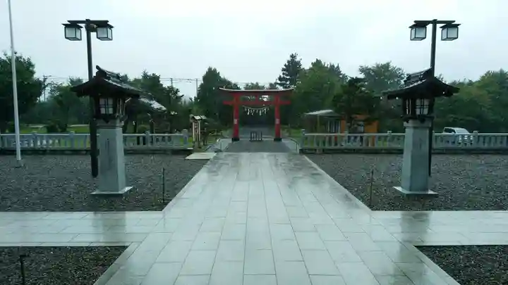 美瑛神社の周辺