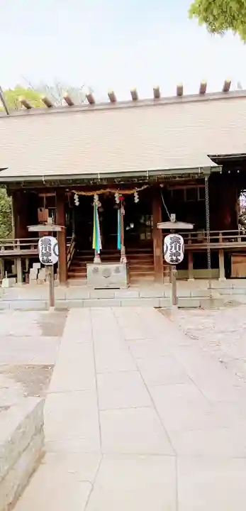 寒川神社の本殿・本堂