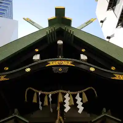 築土神社の本殿・本堂