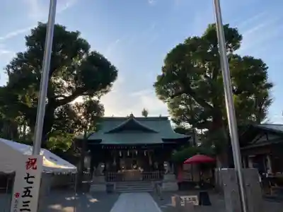 お三の宮日枝神社の本殿・本堂