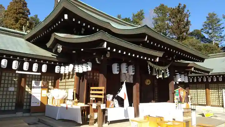 茨城縣護國神社の本殿・本堂