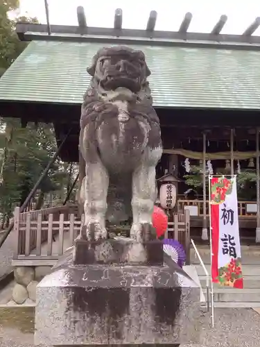 若宮神明社の狛犬