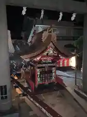 阿治古神社のお祭り