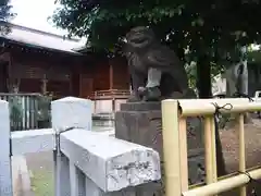 鎧神社の狛犬