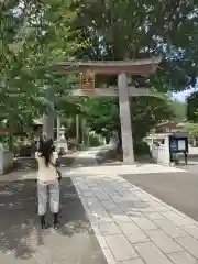 高麗神社の鳥居