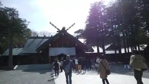 北海道神宮の本殿・本堂