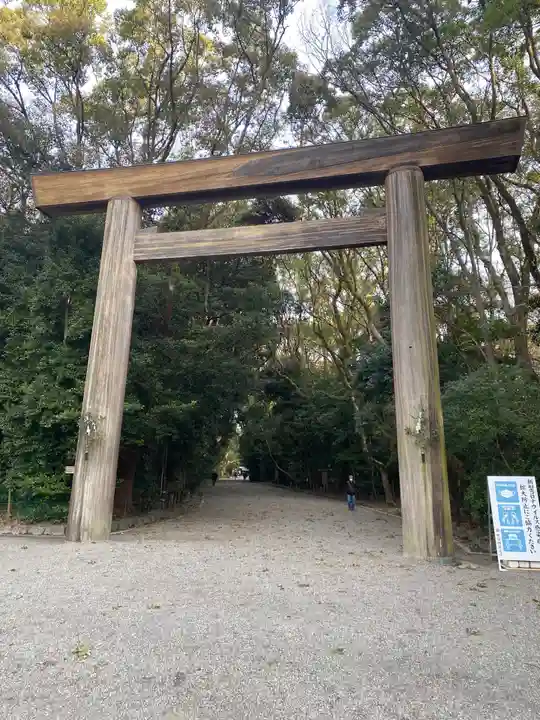 上知我麻神社(熱田神宮摂社)の鳥居