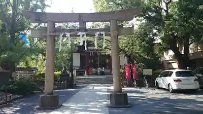 稲毛神社の鳥居
