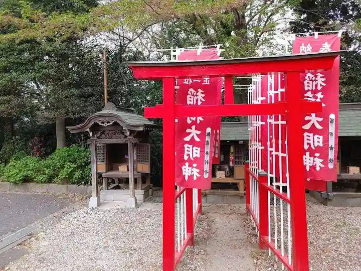 金ヶ作熊野神社の末社・摂社