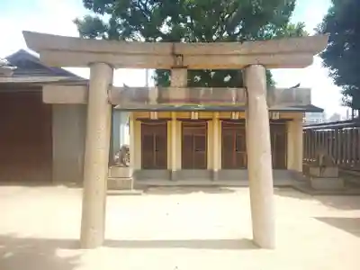 舞子六神社/まいこむの宮の鳥居