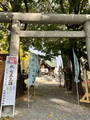 札幌諏訪神社の七五三参
