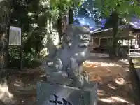 長野阿蘇神社の狛犬