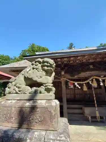 和田神社の狛犬