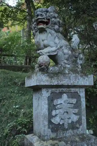 秩父御嶽神社の狛犬