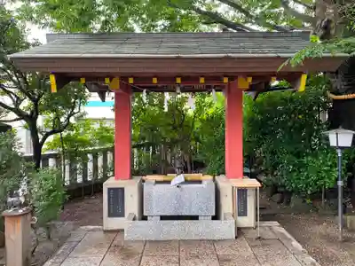 前川神社の手水舎
